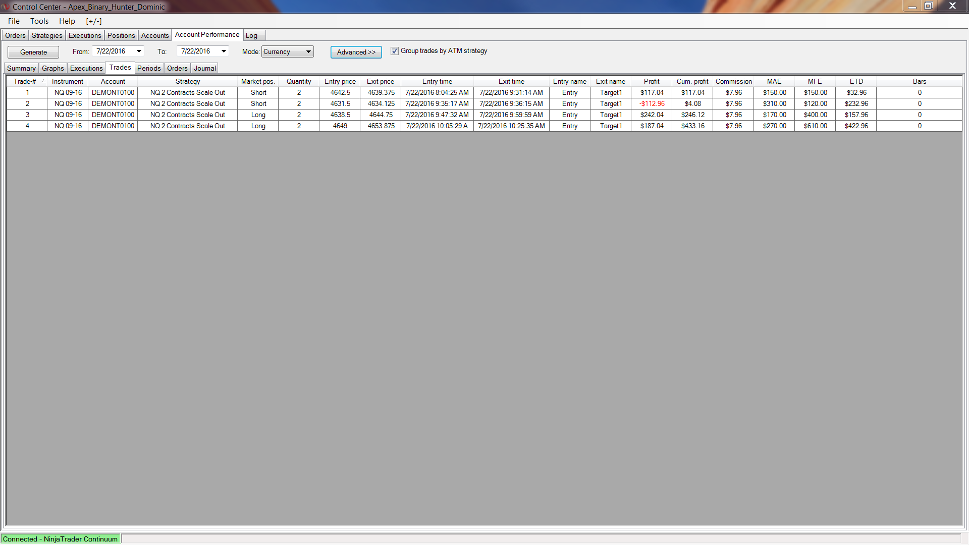X3 trading system extension